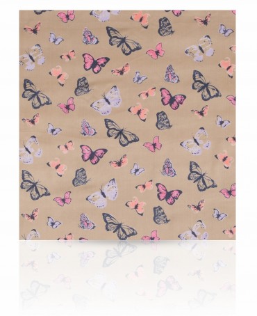 Платок Женский SS.KV-BUTTERFLY/BEIGE